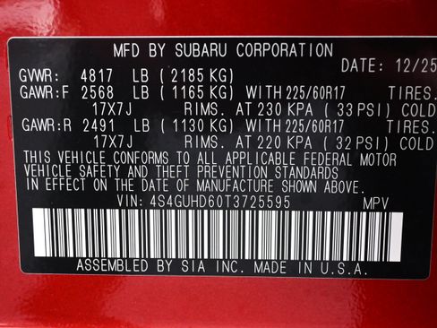 Used 2026 Subaru Crosstrek 2.5i Premium AWD/4WD image 36