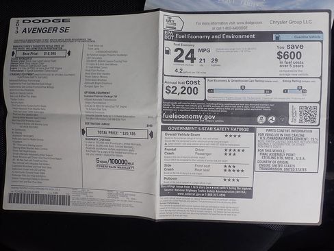 Used 2013 Dodge Avenger SE image 23