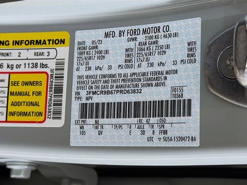 Used 2023 Ford Bronco Sport Big Bend AWD/4WD image 32