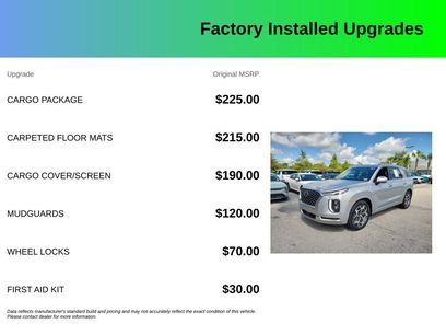 Used 2022 Hyundai Palisade Calligraphy w/ Cargo Package