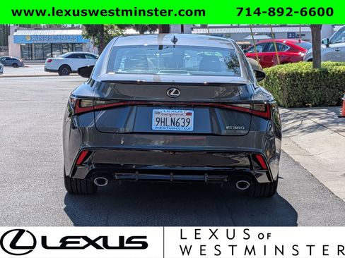 Certified 2023 Lexus IS 350 F Sport w/ Accessory Package RWD image 9