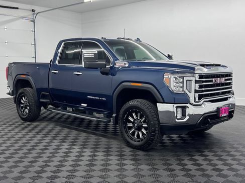 Used 2021 GMC Sierra 2500 SLT w/ SLT Premium Package AWD/4WD image 7