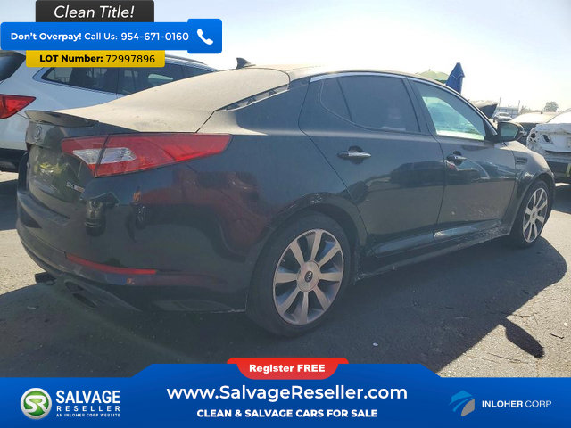 Used 2012 Kia Optima SX w/ Premium Touring Pkg FWD image 4