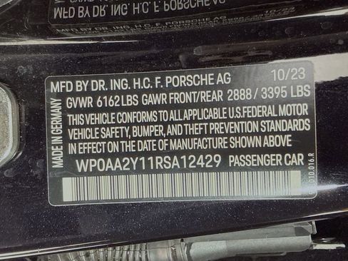 Certified 2024 Porsche Taycan image 12