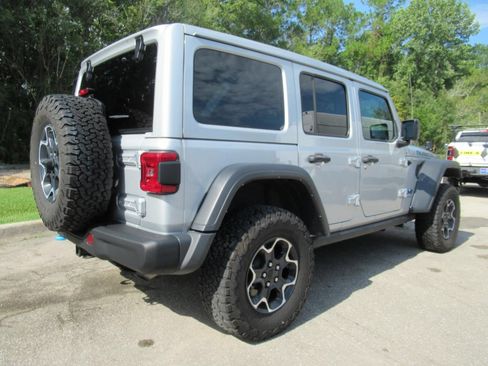 Used 2023 Jeep Wrangler Unlimited Rubicon 4xe w/ Steel Bumper Group AWD/4WD image 4