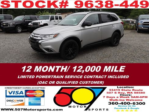 Used 2018 Mitsubishi Outlander LE AWD/4WD image 2