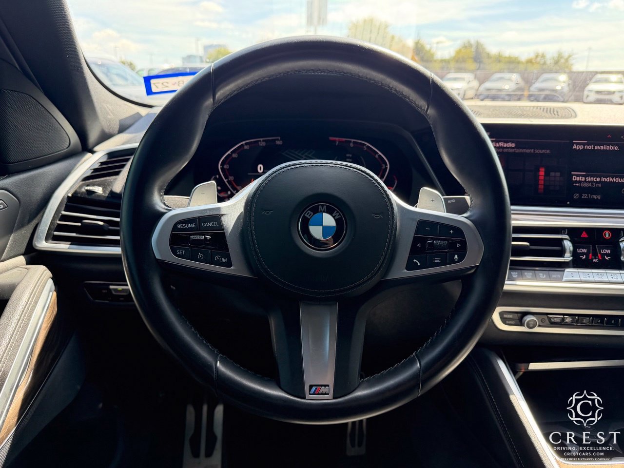 Used 2022 BMW X6 xDrive40i w/ M Sport Package AWD/4WD image 16