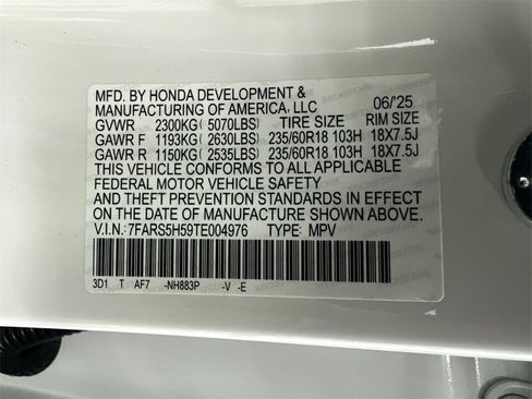 New 2026 Honda CR-V Sport image 34