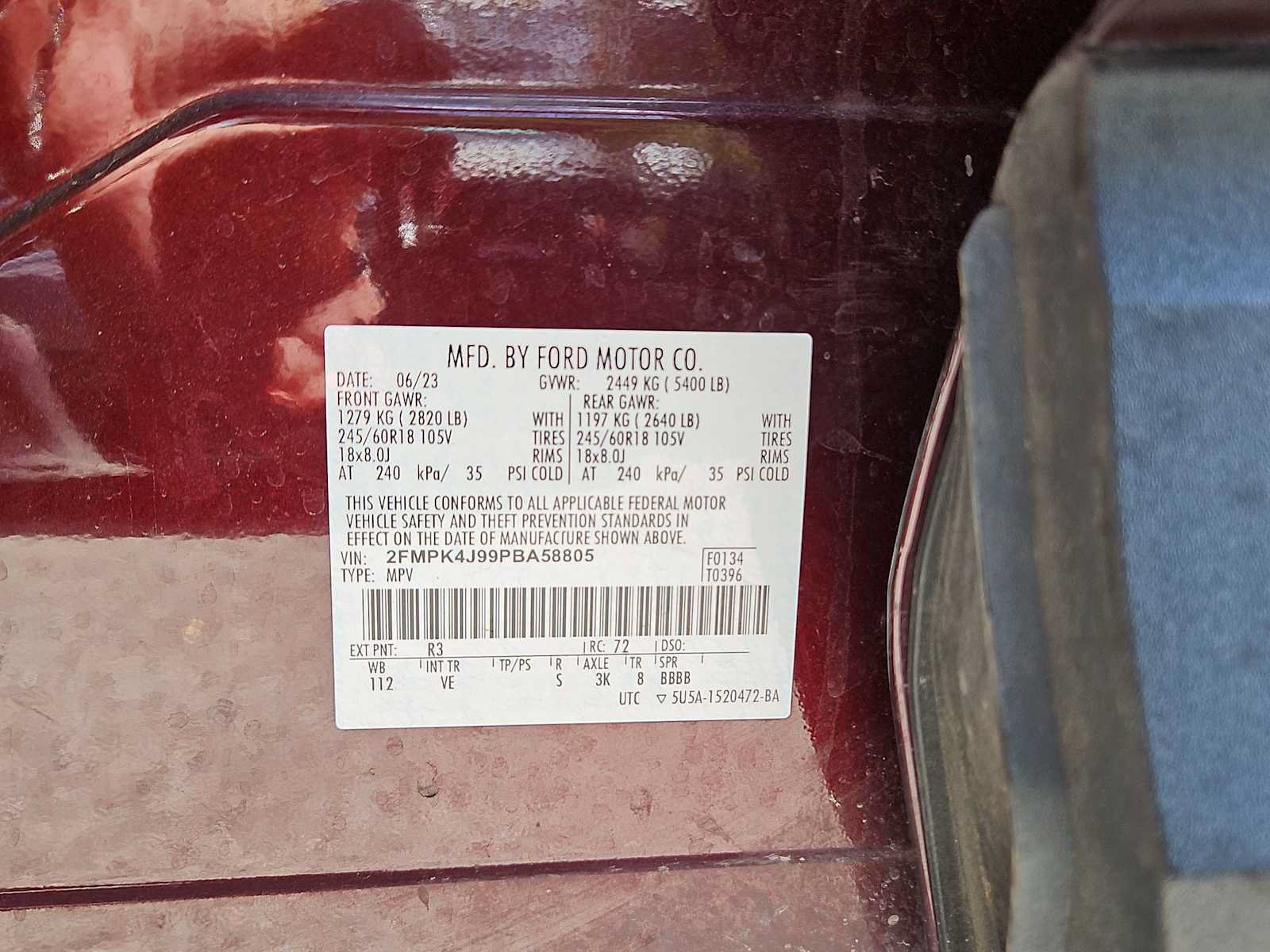 Used 2023 Ford Edge SEL AWD/4WD image 25