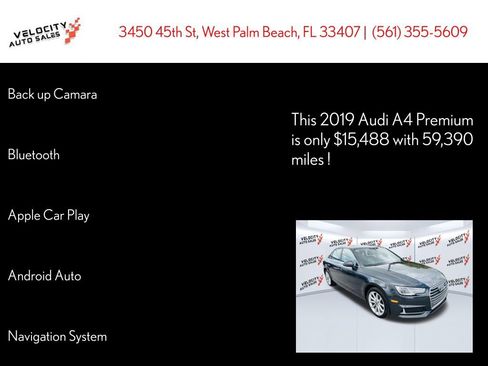 Used 2019 Audi A4 2.0T Premium w/ Convenience Package image 27