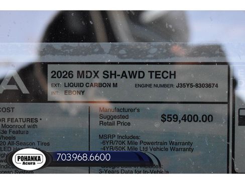 New 2026 Acura MDX w/ Technology Package image 40