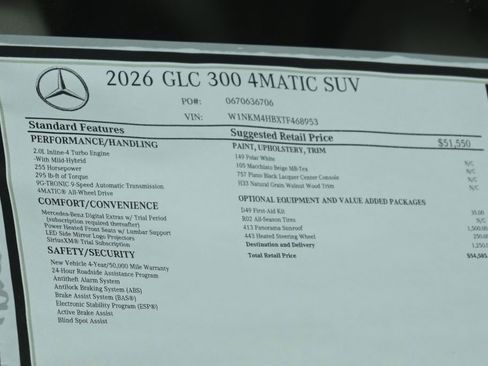 Certified 2026 Mercedes-Benz GLC 300 4MATIC image 28