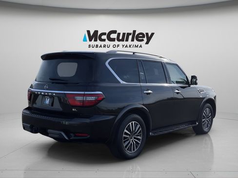 Used 2021 Nissan Armada SL w/ Captain's Chairs Package AWD/4WD image 6