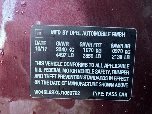 Used 2018 Buick Regal Preferred w/ Sights and Sounds Package image 25