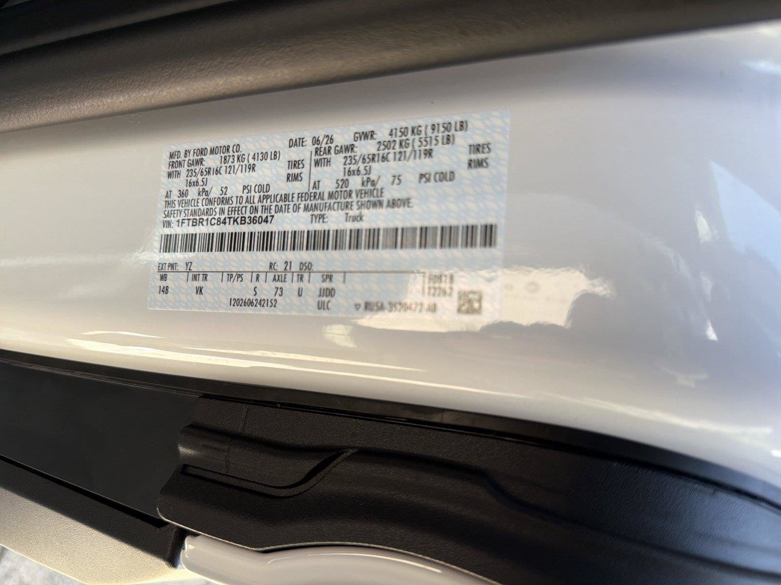 New 2026 Ford Transit 250 148 Medium Roof w/ Load Area Protection Package RWD image 27