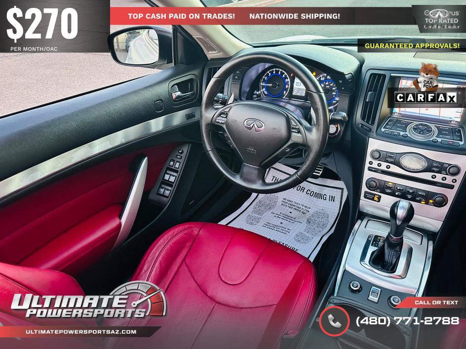 Used 2014 INFINITI Q60 IPL RWD image 8