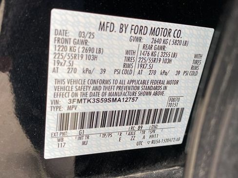 Certified 2025 Ford Mustang Mach-E Premium AWD/4WD image 29