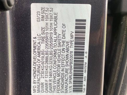 Used 2023 Honda Odyssey Touring image 16