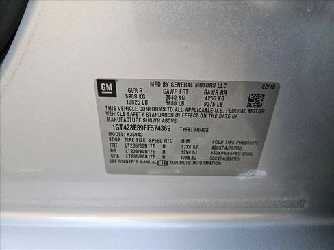 Used 2015 GMC Sierra 3500 SLT w/ Duramax Plus Package AWD/4WD image 19