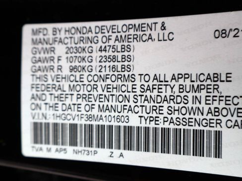 Used 2021 Honda Accord Sport image 39
