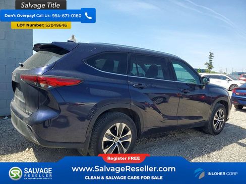 Used 2021 Toyota Highlander XLE AWD/4WD image 4