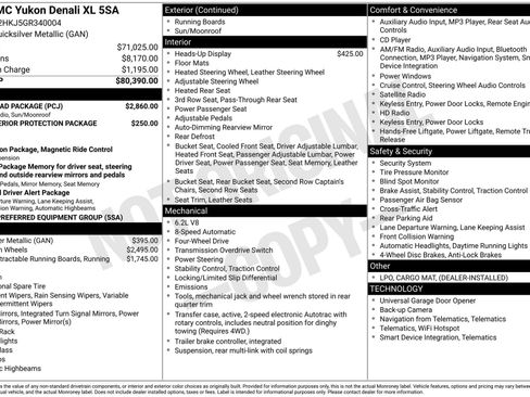 Used 2016 GMC Yukon XL Denali w/ Open Road Package image 36