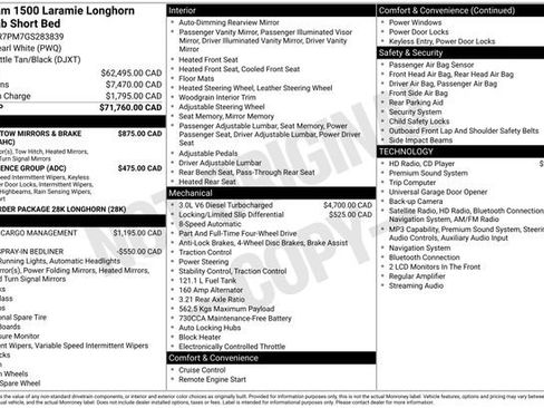 Used 2016 RAM 1500 Laramie Longhorn AWD/4WD image 2