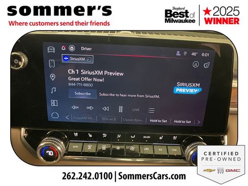 Certified 2024 GMC Canyon Denali w/ LPO, Denali Black Edition image 16