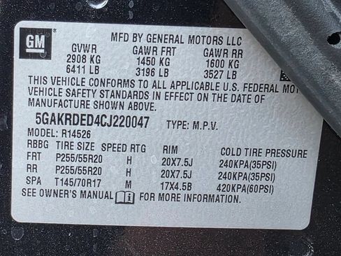 Used 2012 Buick Enclave Premium FWD image 19