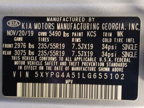 Used 2020 Kia Sorento S FWD image 33