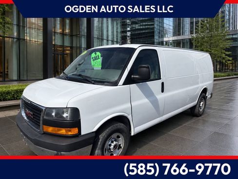 Used 2019 GMC Savana 3500 Extended w/ Chrome Appearance Package RWD image 1