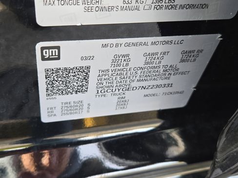 Used 2022 Chevrolet Silverado 1500 LTZ image 17