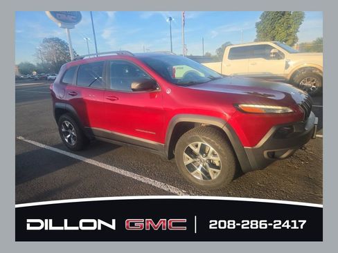 Used 2016 Jeep Cherokee Trailhawk w/ Leather Interior Group AWD/4WD image 1