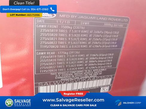 Used 2019 Land Rover Range Rover Sport HSE Dynamic AWD/4WD image 17