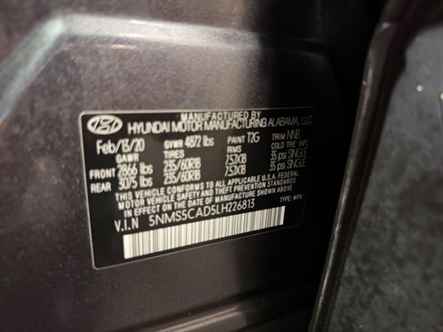 Used 2020 Hyundai Santa Fe Limited AWD/4WD image 39