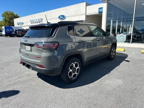 Used 2022 Jeep Compass Trailhawk w/ Trailhawk Elite Group AWD/4WD image 2