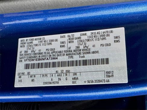 Used 2022 Ford F150 XLT image 38