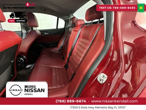 Used 2019 Alfa Romeo Giulia Ti Sport w/ Quick Order Package 22U Sport image 27