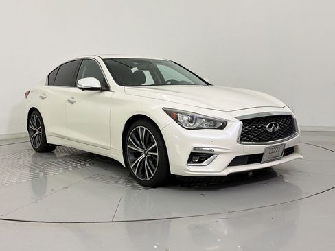 Used 2021 INFINITI Q50 Luxe w/ Cargo Package image 7
