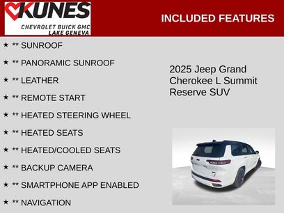 Used 2025 Jeep Grand Cherokee L Summit