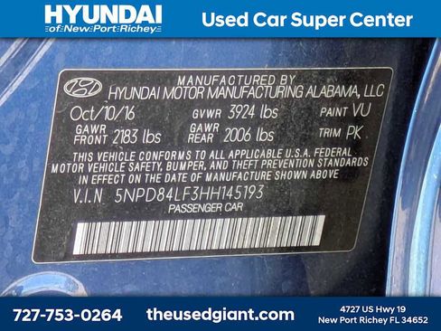 Used 2017 Hyundai Elantra SE image 12