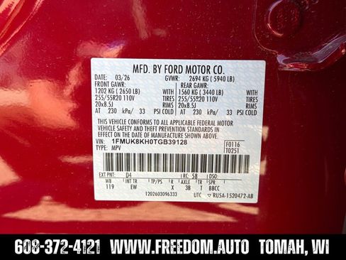 New 2026 Ford Explorer ST-Line AWD/4WD image 61