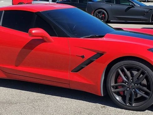 Used 2017 Chevrolet Corvette Stingray Coupe w/ Carbon Flash Badge Package RWD image 6