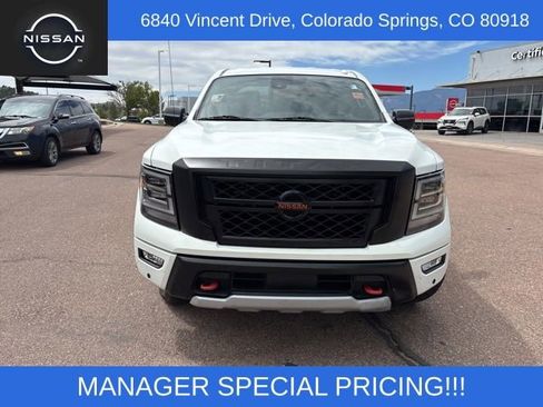 Used 2021 Nissan Titan PRO-4X w/ Pro-4x Utility Package AWD/4WD image 2