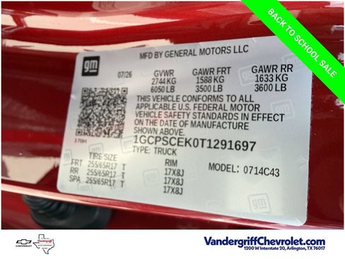 New 2026 Chevrolet Colorado LT w/ Advanced Trailering Package RWD image 25