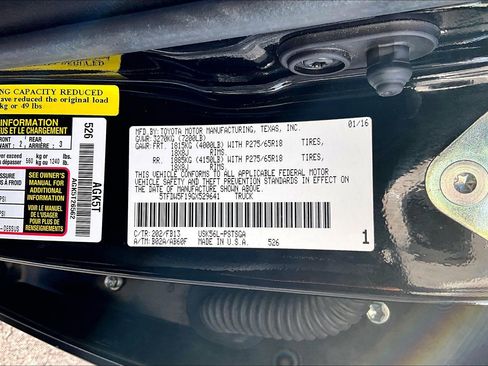 Used 2016 Toyota Tundra SR5 w/ TRD Off Road Package image 31