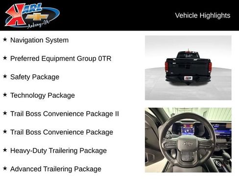 Certified 2023 Chevrolet Colorado Trail Boss w/ Technology Package image 2