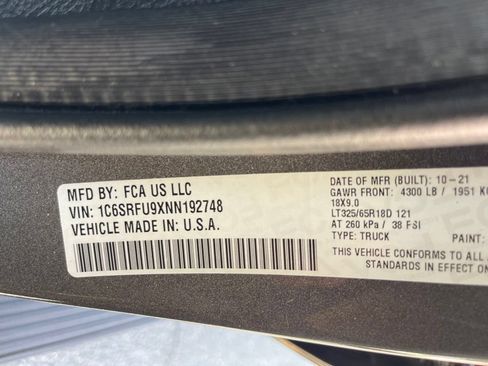 Used 2022 RAM 1500 TRX w/ TRX Level 1 Equipment Group AWD/4WD image 31