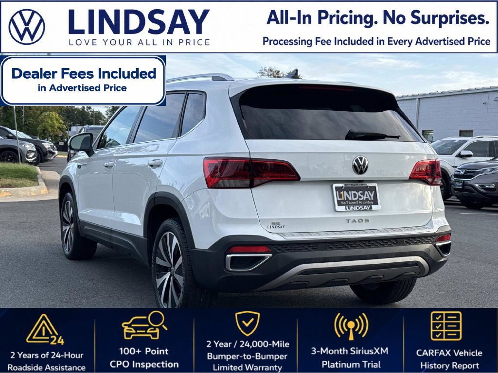 Used 2023 Volkswagen Taos SE w/ Panoramic Sunroof Package FWD image 5