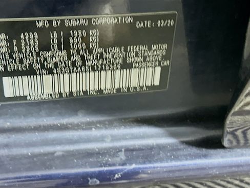 Used 2020 Subaru Impreza 2.0i image 12